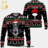Amazing Cowboy Knitted Ugly Christmas Sweater