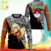 Arcanine Pokemon Knitted Ugly Christmas Sweater