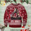 Ash Williams This Is My Boomstick Poster Knitted Ugly Christmas Sweater