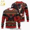 Asta Anime Black Clover Knitted Ugly Christmas Sweater