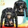 Asta Anti Magic Black Clover Anime Knitted Ugly Christmas Sweater