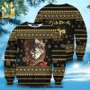 Asta Black Bull Black Clover Anime Knitted Ugly Christmas Sweater