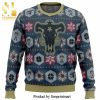 Asta Black Clover Black Bull Anime Knitted Ugly Christmas Sweater