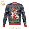 Asta Black Clover Anime Poster Knitted Ugly Christmas Sweater