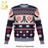 Attack on Titan Colossal Claus Manga Anime Wool Knitted Ugly Christmas Sweater