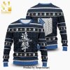 Attack on Titan Manga Anime Wool Knitted Ugly Christmas Sweater