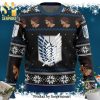 Attack On Titan Survery Corps Premium Manga Anime Knitted Ugly Christmas Sweater