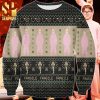 Augustus Gus McCrae Lonesome Dove I Hate Rude Behavior In A Man Knitted Ugly Christmas Sweater