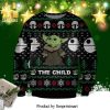 Baby Yoda The Mandalorian The Child Star Wars Knitted Ugly Christmas Sweater