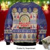 Ballast Point Brewing Beer Knitted Ugly Christmas Sweater – White