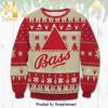 Baseball Jesus Saves Knitted Ugly Christmas Sweater