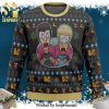 Beavis And Butthead Do Christmas Knitted Ugly Christmas Sweater