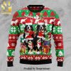 Ben Drankin 4th Of July Benjamin Franklin Poster Knitted Ugly Christmas Sweater