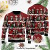 Bernese Mountain Dog Snow Knitted Ugly Christmas Sweater