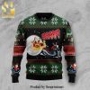 Bill Murray In Zombieland Christmas Knitted Ugly Christmas Sweater