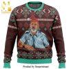 Bill Murray In Zombieland Knitted Ugly Christmas Sweater
