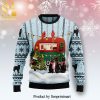 Black Cat Little Christmas Knitted Ugly Christmas Sweater