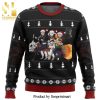 Black Clover Holiday Manga Anime Knitted Ugly Christmas Sweater