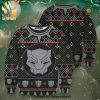 Black Panther Lion King Hakuna Wakanda Knitted Ugly Christmas Sweater