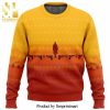 Blade Runner 1982 Pine Tree Pattern Knitted Ugly Christmas Sweater – Black