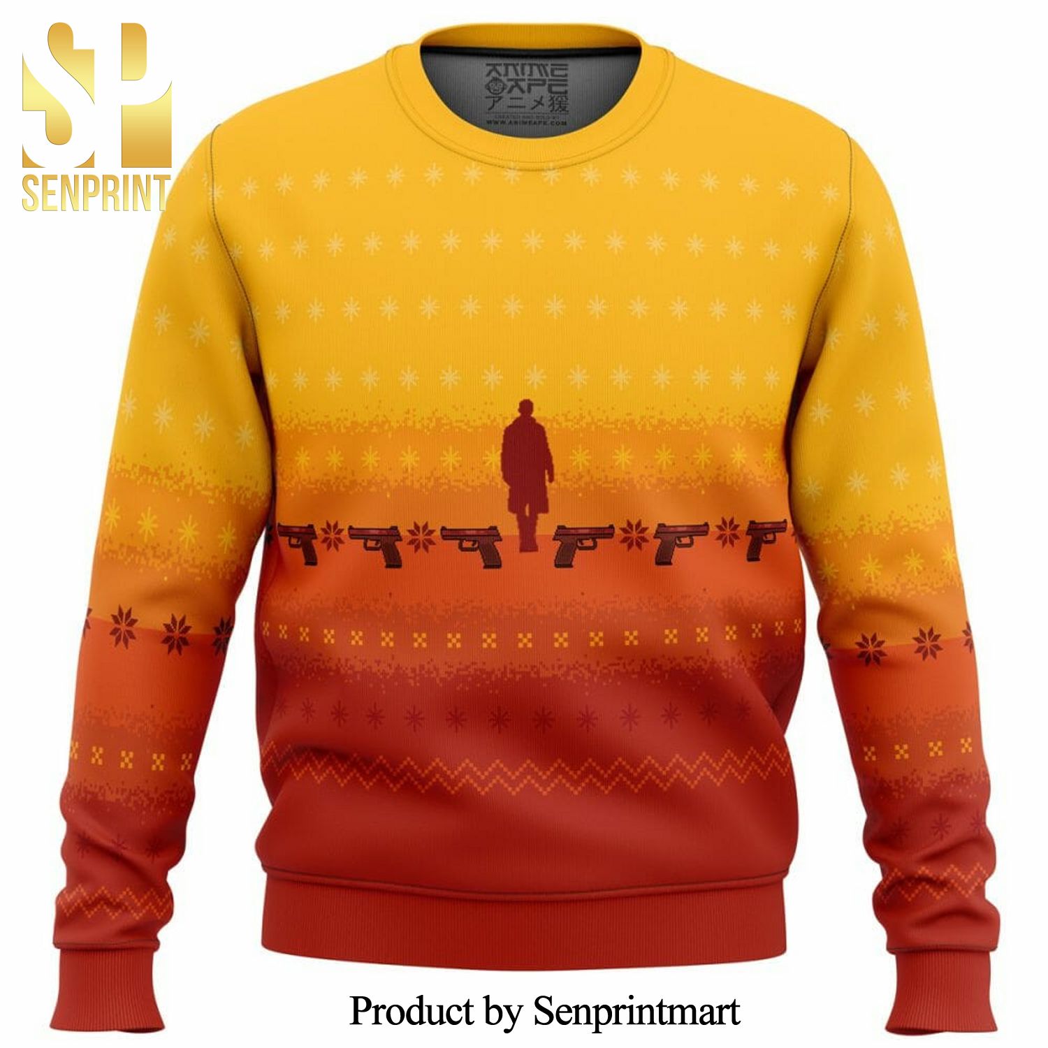Blade Runner 2049 Knitted Ugly Christmas Sweater