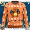 Blatz Beer Logo Snowflakes Knitted Ugly Christmas Sweater