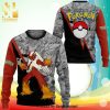 Blaze Charizard Pokemon Knitted Ugly Christmas Sweater