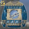 Blue Moon Belgian White Beer Knitted Ugly Christmas Sweater