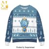 Bombay Sapphire Logo Knitted Ugly Christmas Sweater