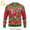 Bossy Elf Knitted Ugly Christmas Sweater