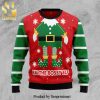 Boruto Characters Anime Knitted Ugly Christmas Sweater