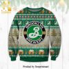 Brooklyn Brewery Santa Knitted Ugly Christmas Sweater