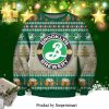 Brooklyn Brewery Logo Knitted Ugly Christmas Sweater