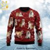 Bulldog Is All I Want For Xmas Knitted Ugly Christmas Sweater