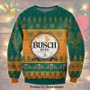 Busch Beer Knitted Ugly Christmas Sweater