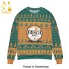 Busch Beer Product Of USA Knitted Ugly Christmas Sweater