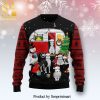 Canti Flcl Anime Knitted Ugly Christmas Sweater