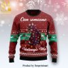 Canadian Club Knitted Ugly Christmas Sweater