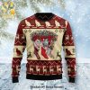 Cat Light Knitted Ugly Christmas Sweater