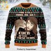 Cat Lgbt Color Happy Purride Knitted Ugly Christmas Sweater
