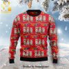 Cat Sugar Skull Knitted Ugly Christmas Sweater