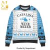 Catalina Wine Mixer Knitted Ugly Christmas Sweater