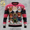 Cats For Everybody Santa Claus Knitted Ugly Christmas Sweater