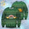 Central Perk Logo Knitted Ugly Christmas Sweater