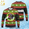 Cerveza Victoria Beer Can Knitted Ugly Christmas Sweater