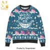 Cheshire Cat Alice In Wonderland Disney Knitted Ugly Christmas Sweater