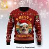 Chihuahua Oh My Dog Knitted Ugly Christmas Sweater