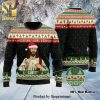 Christmas Begins With Christ Charlie Brown Snoopy Knitted Ugly Christmas Sweater