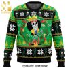 Christmas Broly Dragon Ball Z Manga Anime Knitted Ugly Christmas Sweater