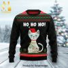 Christmas Castlevania Horror Knitted Ugly Christmas Sweater